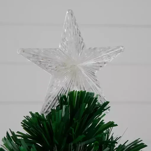 Pre-Lit Poinsettia Christmas Tree Arrangement