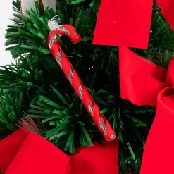 Pre-Lit Red Bow Christmas Tree Arrangement