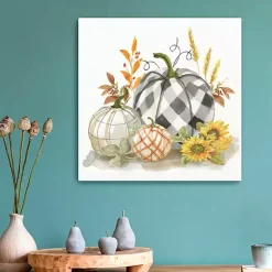 Pumpkin Décor II Canvas Art Print, 20x20