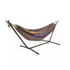 Rainbow Double Hammock with Stand and Carry Bag