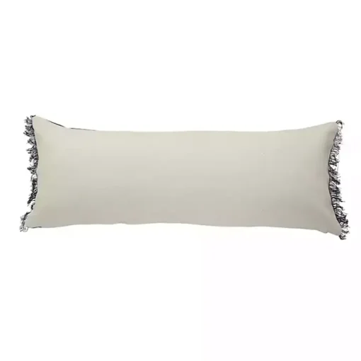 Red & Navy Nautical Rope Lumbar Pillow