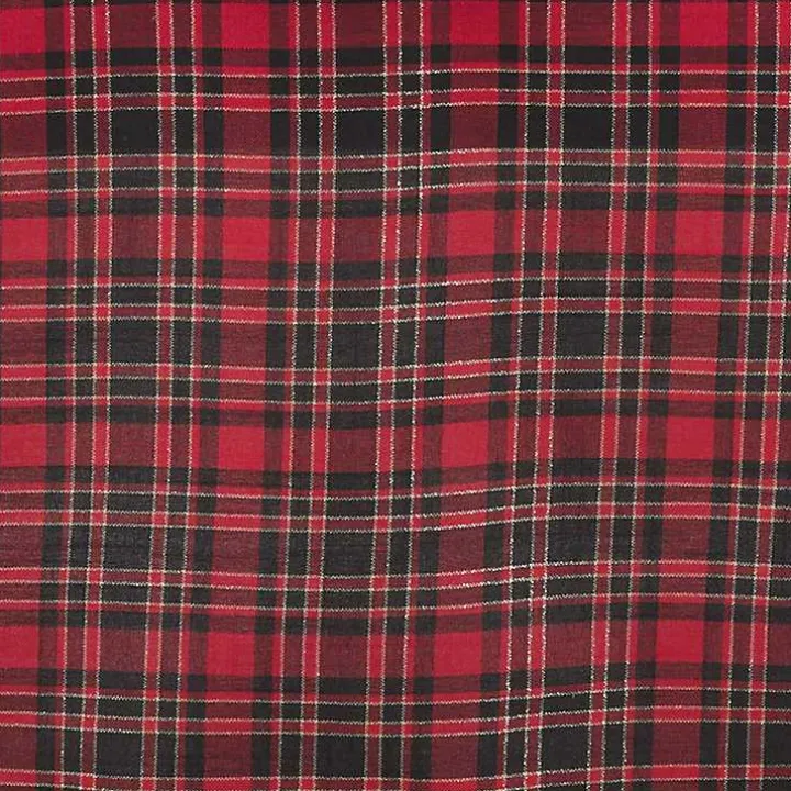 Red and Black Classic Plaid Tree Skirt
