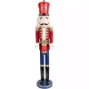 Red and Blue Drummer Boy Nutcracker