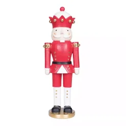 Red and Gold Nutcracker Figurine