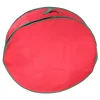 Red and Green Wreath Storage Bag
