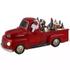Red Animated Santa Claus Truck