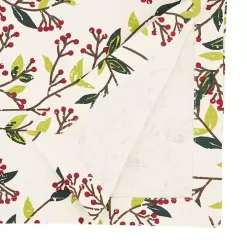 Red Berry Delight Cotton Runner