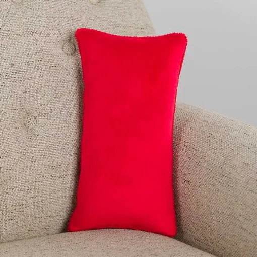 Red Holly Nutcracker Mini Pillow
