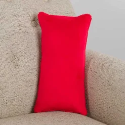 Red Jolly Nutcracker Mini Pillow
