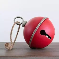 Red Metal Bell, 9 in.