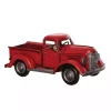 Red Metal Vintage Truck Figurine