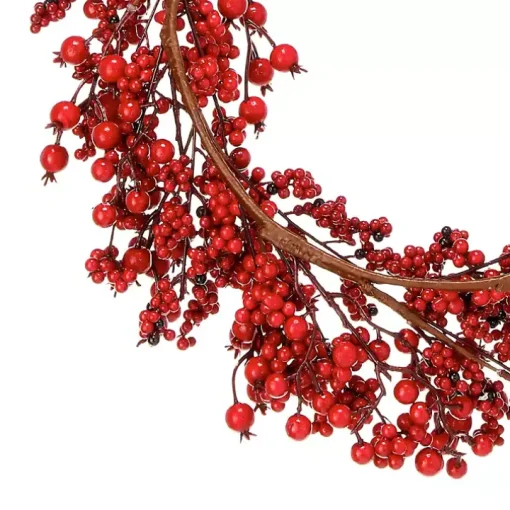 Red New England Berry Wreath