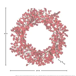 Red New England Berry Wreath