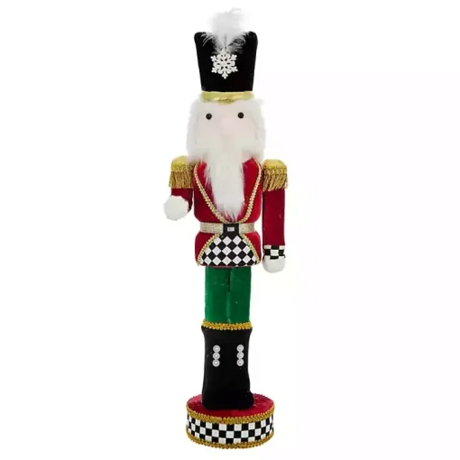 Red Nutcracker Figurine, 22 in.