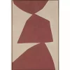 Red Rock Framed Canvas Art Print