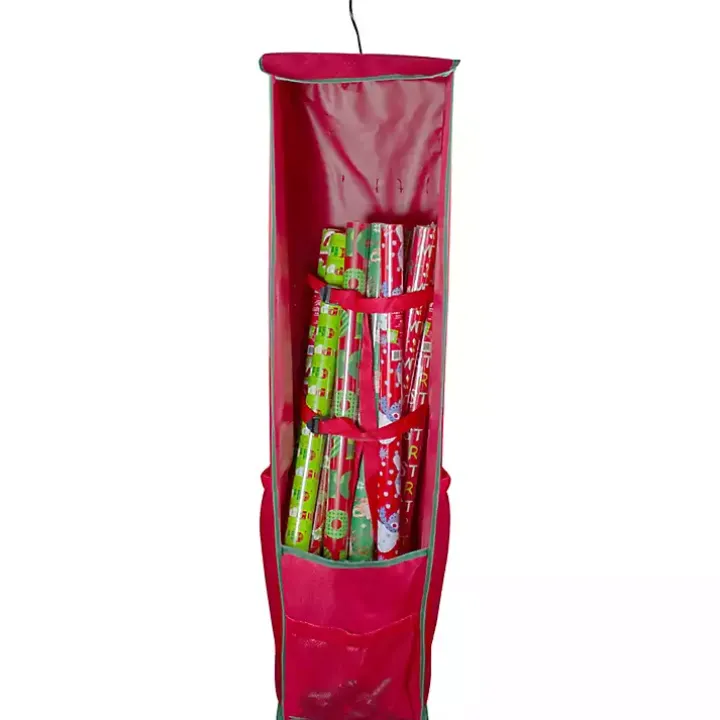 Red Storage Bag Christmas Hanging Organizer