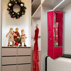 Red Storage Bag Christmas Hanging Organizer