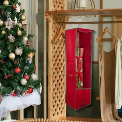 Red Storage Bag Christmas Hanging Organizer