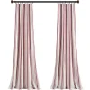 Red Stripe Farmhouse Curtain Panel Set, 95 in.