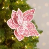 Red Tweed Magnolia Picks, Set of 2
