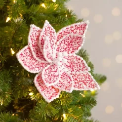Red Tweed Magnolia Picks, Set of 2
