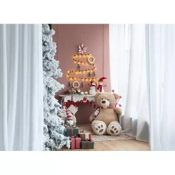 Red Wool Merry Christmas Banner