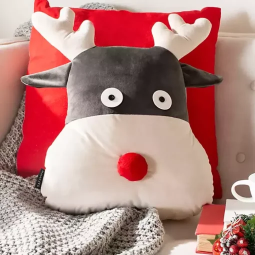 Reno Reindeer Pillow