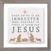 Room for Jesus Framed Wall Plaque