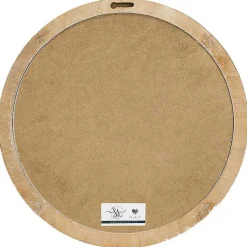 Round Joy to the World Cardinals Wall Plaque