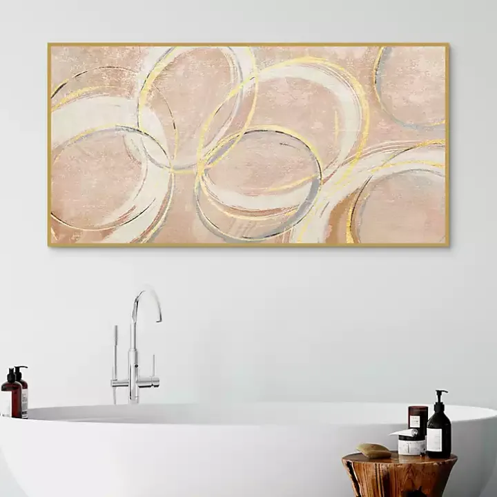 Roundabout II Framed Canvas Art Print