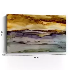 Rugged Beautiful Land Canvas Art Print, 60x40 in.