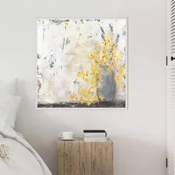 Rustic Romance Framed Canvas Art Print