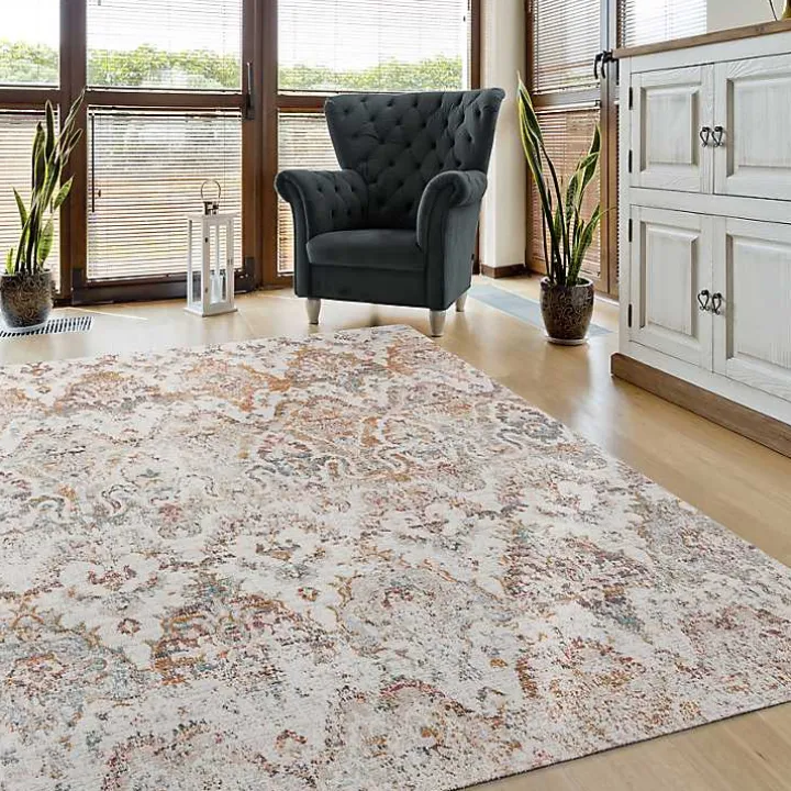 Rustic Southern Indoor/Outdoor Area Rug, 7x9