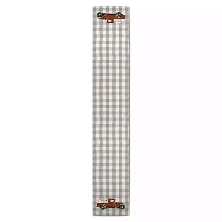 Rusty Harvest Truck Table Runner