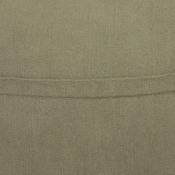 Sage Green Buttoned Throw Pillow