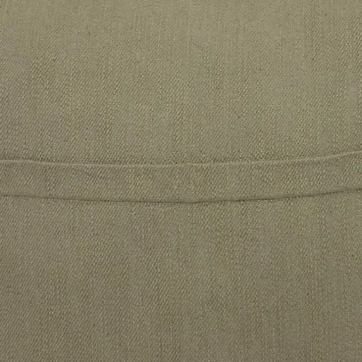 Sage Green Buttoned Throw Pillow