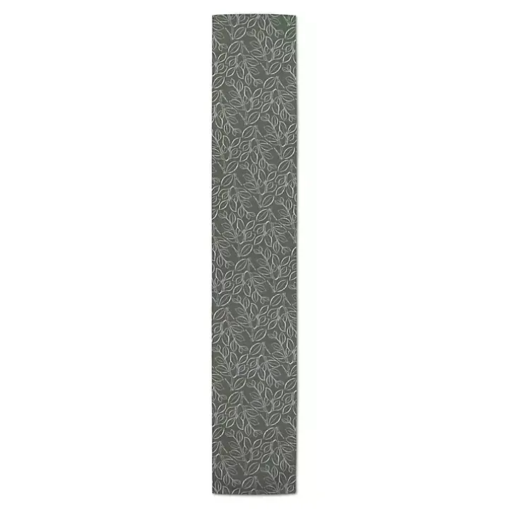 Sage Leaves Table Runner, 72 in.