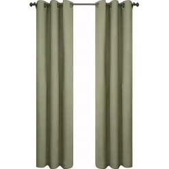 Sage Room Darkening Curtain Panel Set, 63 in.