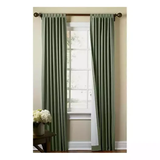 Sage Weathermate Blackout Curtain Panel, 84 in.