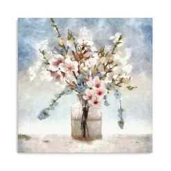 Sakura Jar Canvas Art Print, 40x40 in.