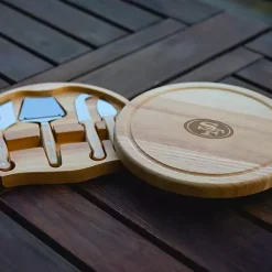 San Francisco 49ers Cheese Board and Tool Set