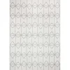 Sanford Light Gray Geometric Outdoor Rug, 8x10
