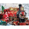 Santa's Express Canvas Art Print