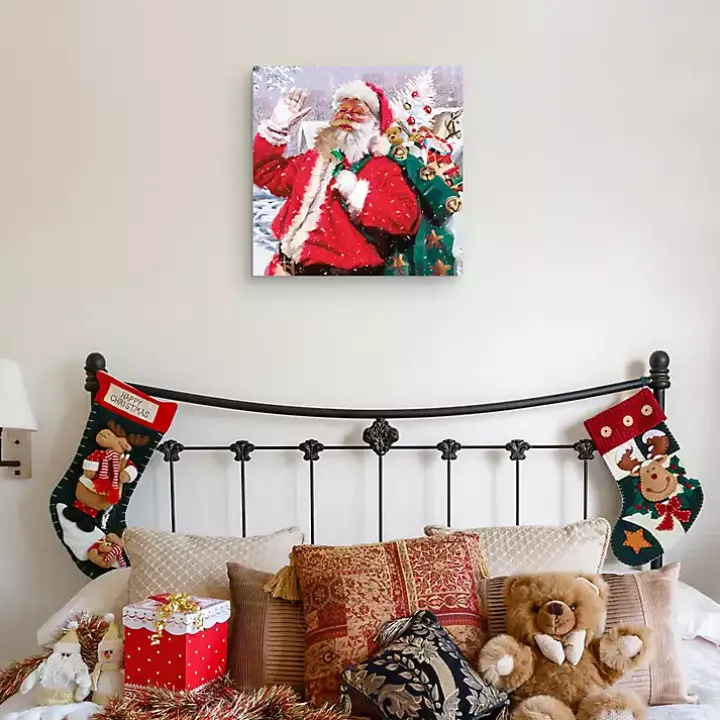 Santa's Toys Canvas Art Print