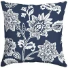 Sapphire Ashland Jacobean Outdoor Pillow