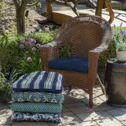 Sapphire Texture 2-pc. Outdoor Wicker Cushion Set