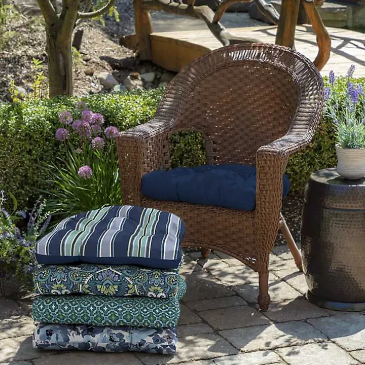 Sapphire Texture 2-pc. Outdoor Wicker Cushion Set