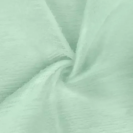Seafoam Green Boucle Sheer Curtain Panel, 108 in.