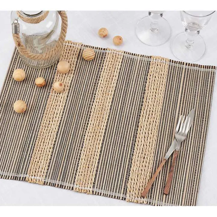 Seagrass Striped 4-pc. Placemat Set