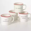 Seasonal Sweets Mugs, Set of 4